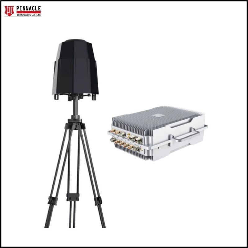 Distanza lunga impermeabile tipo fisso Omnidirezionale Drone Detection Abd Anti Drone Jamming System