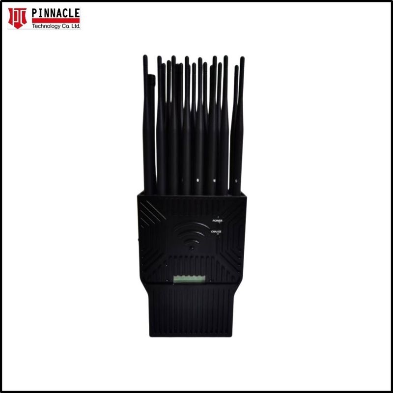 Locker RF GPS a mano Bloccante segnale cellulare 868mhz Interruttori di segnale cellulare 21 antenne