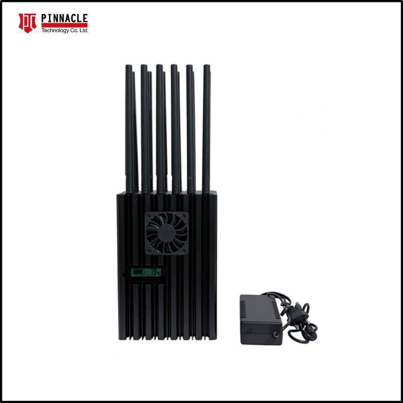 12 Antenna Disturbatore di segnale portatile CDMA GSM PCS 3G LTE UHF VHF telecomando