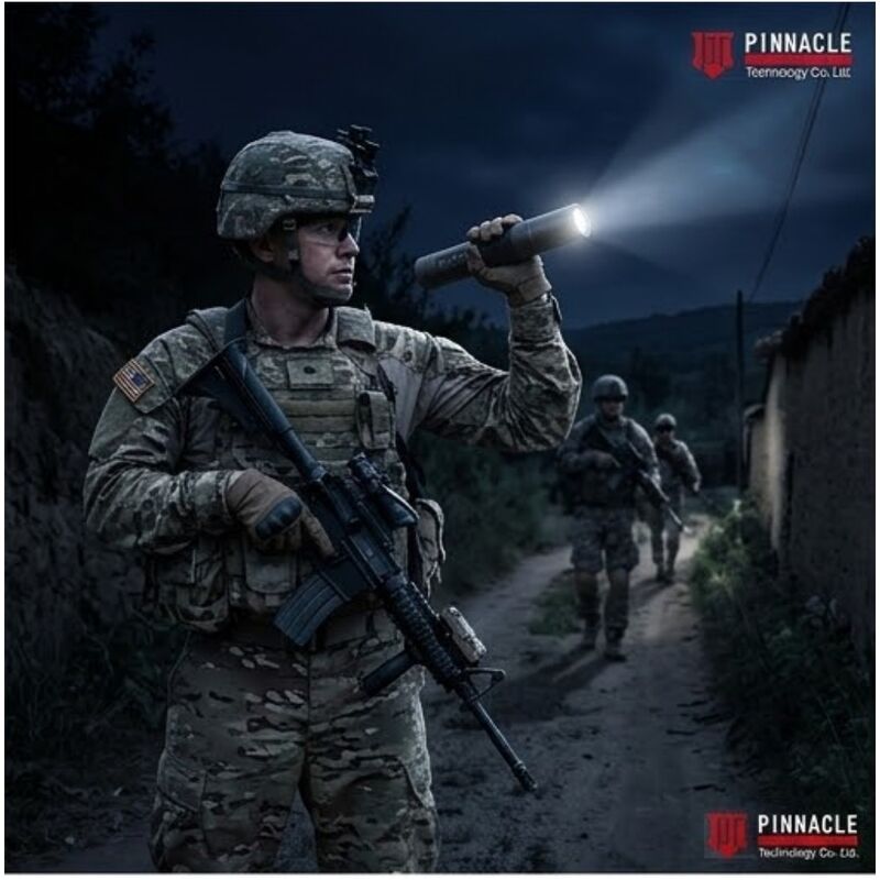 500m di autonomia IP65 impermeabile 1kg luce di torcia leggera anti-drone jammer portabile tattica difesa UAS