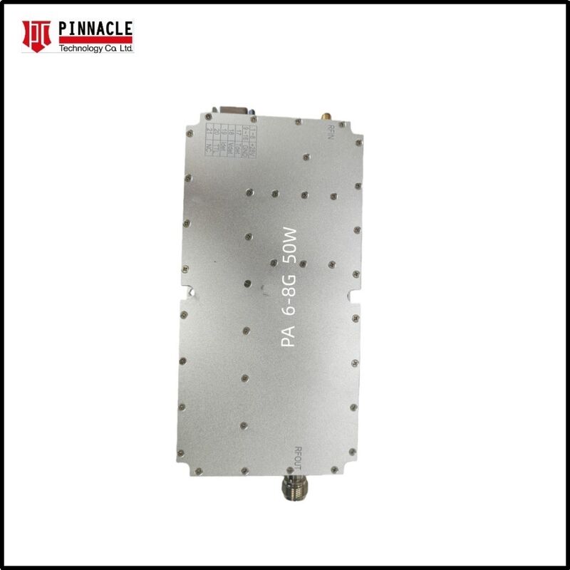 Modulo amplificatore di interferenza RF WiFi 6E ad alta potenza con uscita di 50W o 100W per soppressione del segnale 5925-7125 MHz