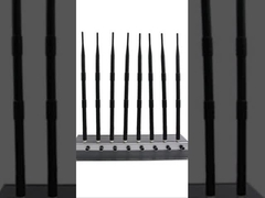Potente interferitore a 8 antenne per cellulari GPS WiFi VHF UHF