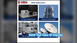 Amplificatore di potenza RF da 800 W 1200 1400 MHz di livello industriale