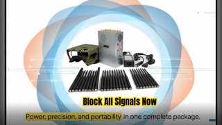 Intermittente di disturbo tenuto in mano del segnale di 28-Antenna Full-Band 5G/4G/WiFi/GPS/disgregatore del segnale di controllo remoto