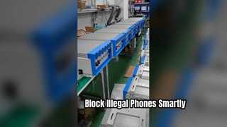 Jammer carcerario ad alta potenza con controllo whitelist. Soluzione personalizzata disponibile.